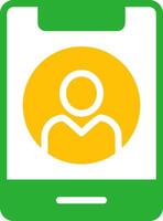 Line Two Colour vector