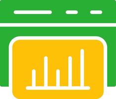 Line Two Colour vector