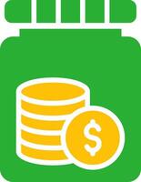 Line Two Colour vector