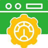 Line Two Colour vector