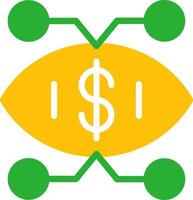 Line Two Colour vector