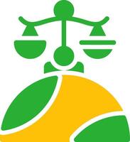 Line Two Colour vector