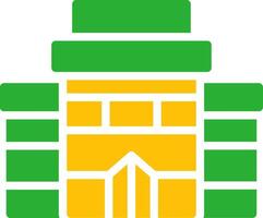 Line Two Colour vector