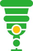 Line Two Colour vector