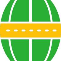 Line Two Colour vector