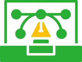 Line Two Colour vector