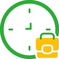 Line Two Colour vector