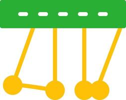 Line Two Colour vector