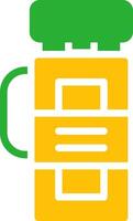 Line Two Colour vector
