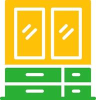 Line Two Colour vector