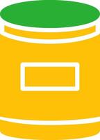 Line Two Colour vector