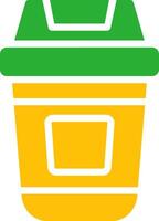 Line Two Colour vector