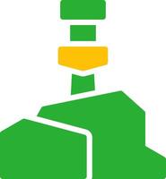 Line Two Colour vector