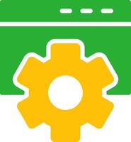 Line Two Colour vector