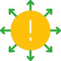 Line Two Colour vector
