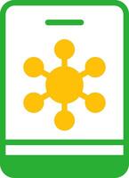 Line Two Colour vector