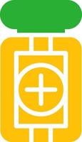 Line Two Colour vector