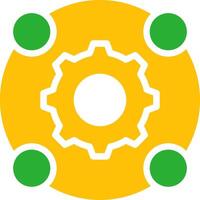 Line Two Colour vector