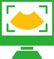 Line Two Colour vector