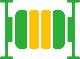Line Two Colour vector