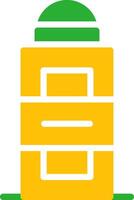 Line Two Colour vector