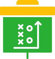 Line Two Colour vector
