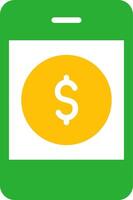 Line Two Colour vector