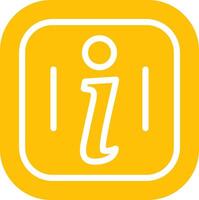 Line Two Colour vector