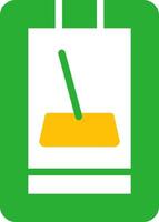 Line Two Colour vector