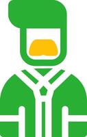 Line Two Colour vector