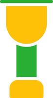 Line Two Colour vector