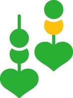 Line Two Colour vector