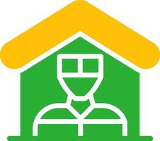 Line Two Colour vector