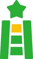 Line Two Colour vector