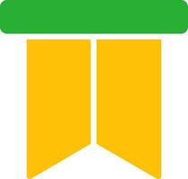 Line Two Colour vector
