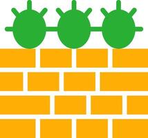 Line Two Colour vector