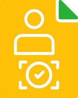 Line Two Colour vector