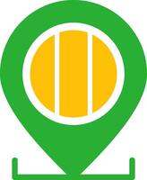 Line Two Colour vector