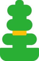 Line Two Colour vector