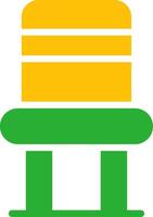 Line Two Colour vector
