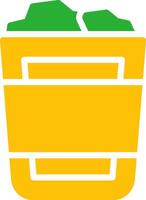 Line Two Colour vector
