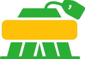 Line Two Colour vector