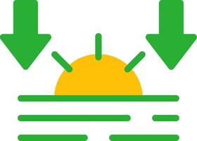 Line Two Colour vector