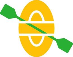 Line Two Colour vector