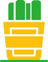 Line Two Colour vector