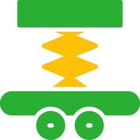 Line Two Colour vector
