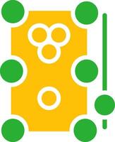 Line Two Colour vector