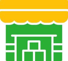Line Two Colour vector