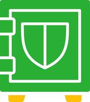 Line Two Colour vector