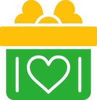Line Two Colour vector